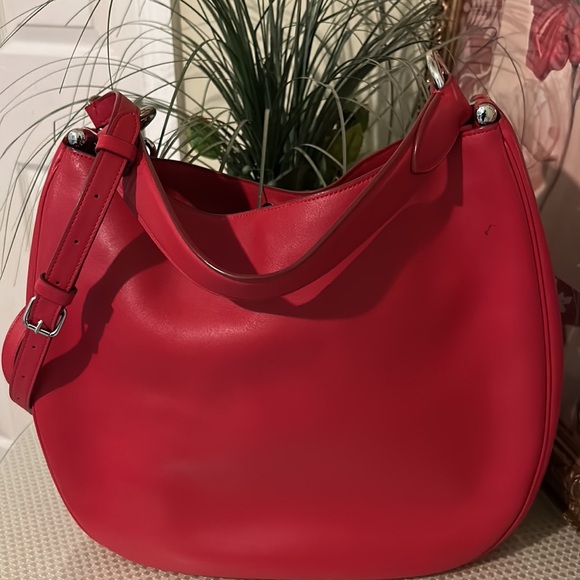 Coach Red Leather Hobo Bag - Picture 11 of 15
